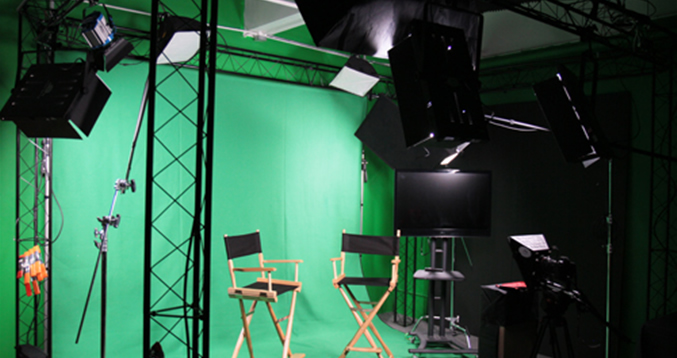 The Green Screen Studio At ADMA In Rwanda